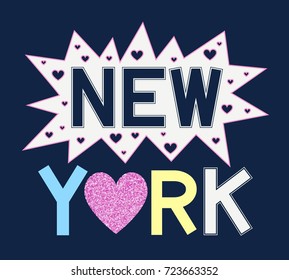 Slogan print design. Vector illustration design for fashion fabrics, textile graphics, prints.