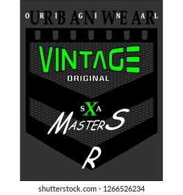 Slogan print for t-shirt graphic,vector