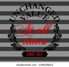 Slogan print for t-shirt graphic,vector