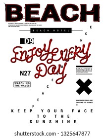 Slogan print for t-shirt graphic,vector