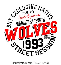 Slogan print for t-shirt graphic,vector
