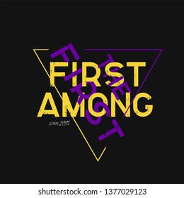 Slogan for printing on clothes (t-shirt, jacket, hoodie, shirt, etc.), banner, postcard, etc.