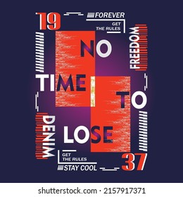 slogan tee typography graphic design for print t shirt,vector illustration 