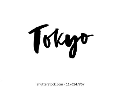 slogan Tokyo phrase graphic vector Print Fashion lettering