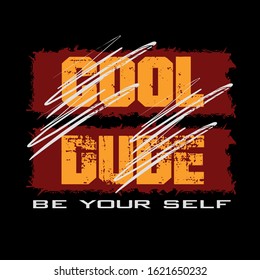 slogan trendy typography graphic t shirt print vector illustration design