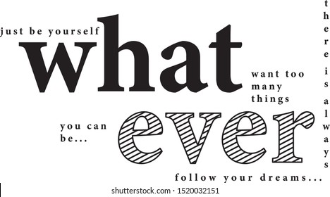 slogan for T-shirt printing design