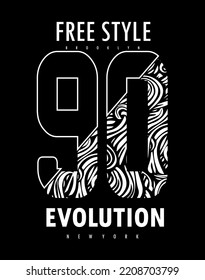 Slogan typography graphic motivation t-shirt print design vector illustration