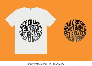 slogan typography t shirt design vector 