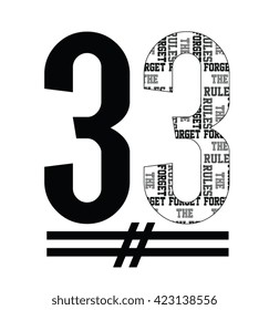 slogan typography, t-shirt graphics, vectors