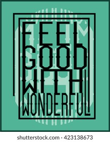 slogan typography, t-shirt graphics, vectors