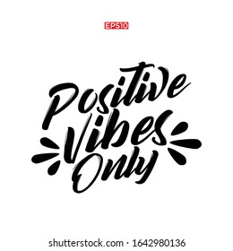Slogan typography for t-shirt. Vibes lettering. Vector illustration.
