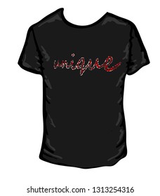 Slogan Unique graphic for print on shirt. Vector illustration