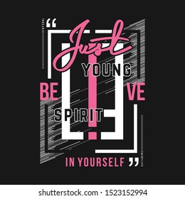 slogan urban typography graphic vector t shirt