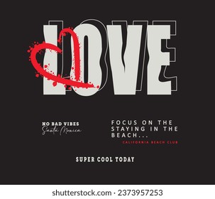 slogan. slogan vector . slogan love illustration