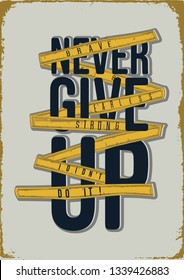 impresión vectorial de slogan.Para pantalones t u otros usos,Gráficos de pantalones en T / gráficos textiles