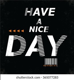 slogan vector print.For t-shirt or other uses,T-shirt graphics / textile graphic