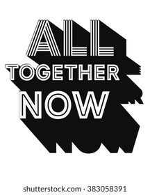 slogan vector print.For t-shirt or other uses,T-shirt graphics / textile graphic