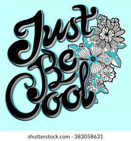slogan vector print.For t-shirt or other uses,T-shirt graphics / textile graphic