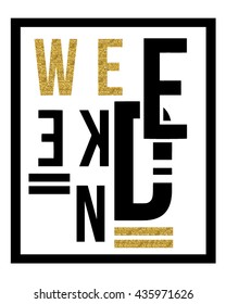 slogan vector print.For t-shirt or other uses,T-shirt graphics / textile graphic