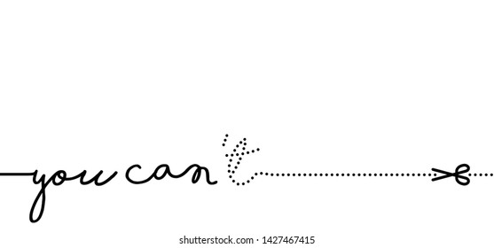 Slogan you can 't. Concept for self belief positive attitude self motivation and inspiration message. Vector success quotes, i can do this. Think big, fitness ideas. Negative or positive emotions