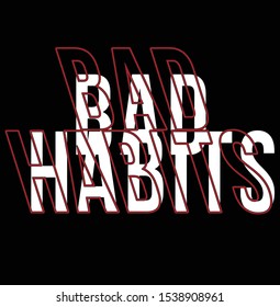 slogans vector t-shirt illustration graphic 