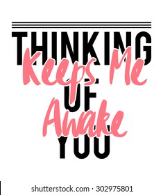 Slogan,text print in vector