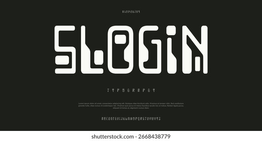 Slogin  serif font in modern style. Elegant wedding alphabet letters font and number. Typography Luxury classic lettering serif fonts decorative vintage retro logo