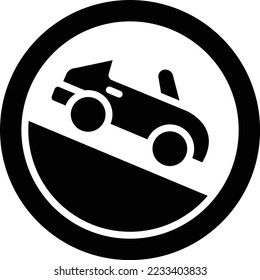 Ilustración de diseño de icono del vector de inclinación