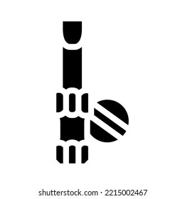 vector de icono de glifo de bit de destornillador de cabeza de inclinación. signo de bits del destornillador de cabeza inclinada. ilustración de símbolo aislado