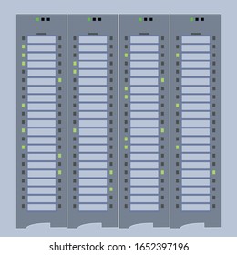 Slot expansion PLC flat design