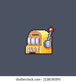 slot game in pixel style