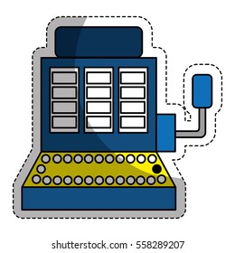slot machine casino related icon image vector illustration design 