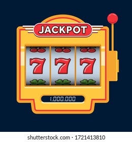 Slot machine game yellow. Win 777 jackpot. Jackpot triple seven. Lucky seven. Casino vegas game