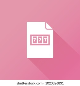 Slot machine icon