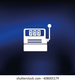 Slot machine icon.