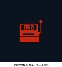 Slot machine icon.