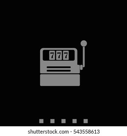 Slot machine icon.
