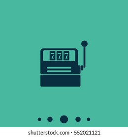 Slot machine icon.