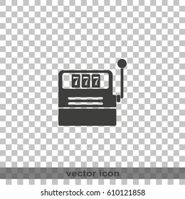 Slot machine icon.
