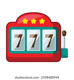 Slot Machine icon design. Vector design