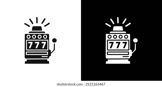 Automatensymbol flache Linie