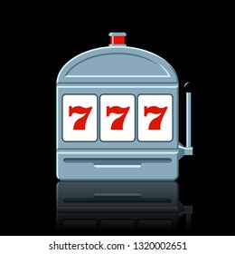 Slot machine icon vector illustration