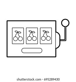 slot machine isolated icon