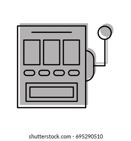 slot machine isolated icon