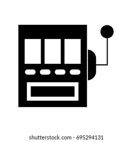 slot machine isolated icon