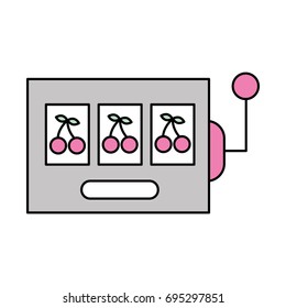 slot machine isolated icon