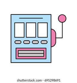 slot machine isolated icon