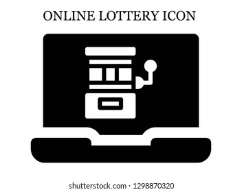 Slot machine search icon. Editable Slot machine search icon for web or mobile.