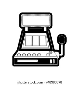 slot machine  vector illustration