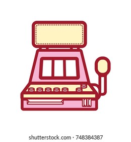 slot machine  vector illustration